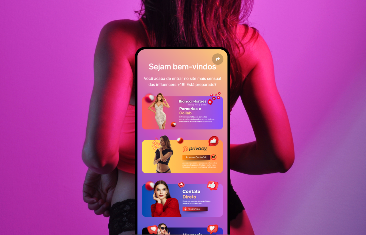 Link da Bio para Criadoras de Conteúdo Adulto: Organização, Segurança e Profissionalismo