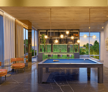 Salão de festa Cyrela Atmosfera 360°: Luxo no Brooklin! Apartamentos de 110m² a 157m², 2-4 dormitóri