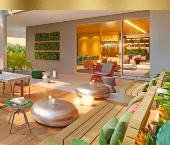 brinquedoteca Cyrela Atmosfera 360°: Luxo no Brooklin! Apartamentos de 110m² a 157m², 2-4 dormitório