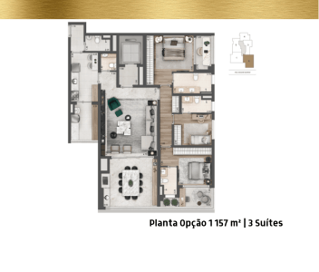 Cyrela Atmosfera 360°: Luxo no Brooklin! Apartamentos de 110m² a 157m², 2-4 dormitórios, 2-3 suítes,